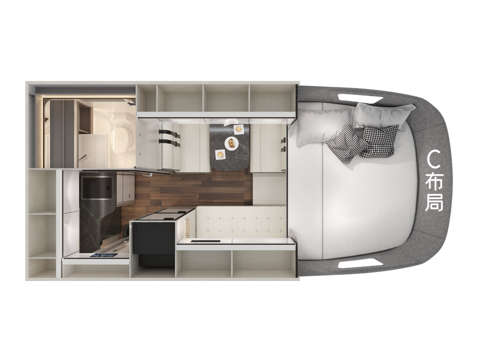 自由炮系列房車布局盤點(diǎn)，總有一款適合你！