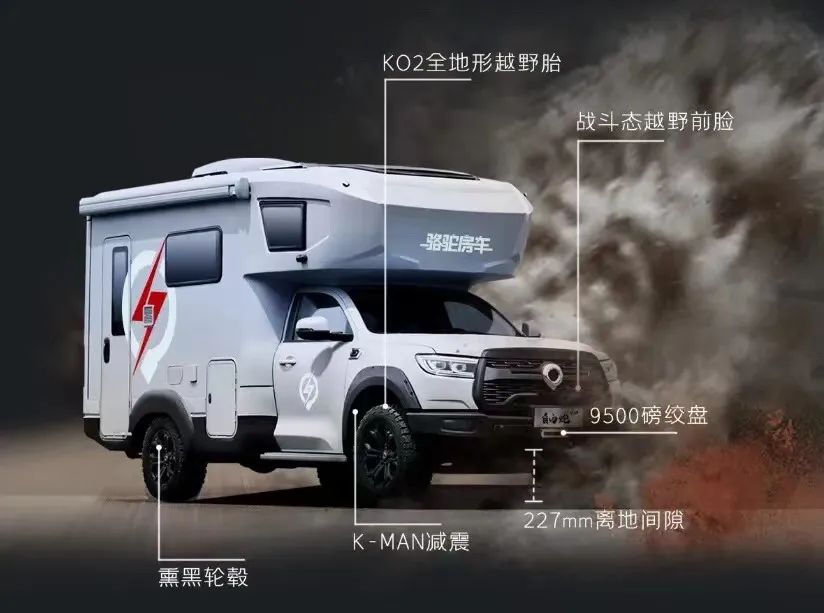 TOD智能四驅 全車越野套件，這是不是你理想的C型越野房車？