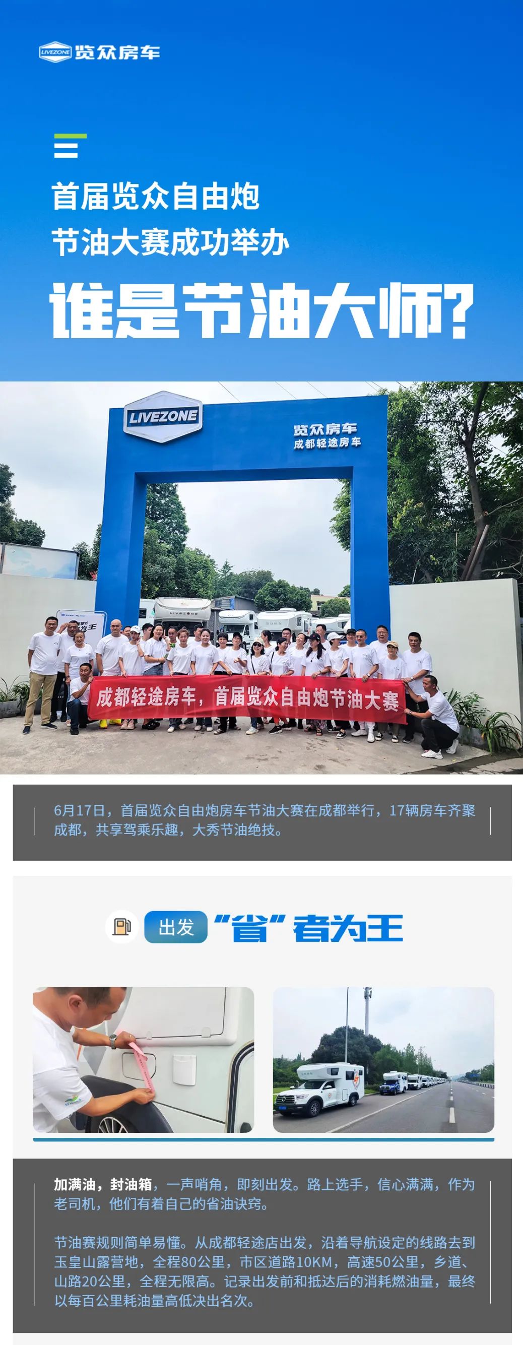 首屆覽眾自由炮節(jié)油大賽，誰是節(jié)油大師？