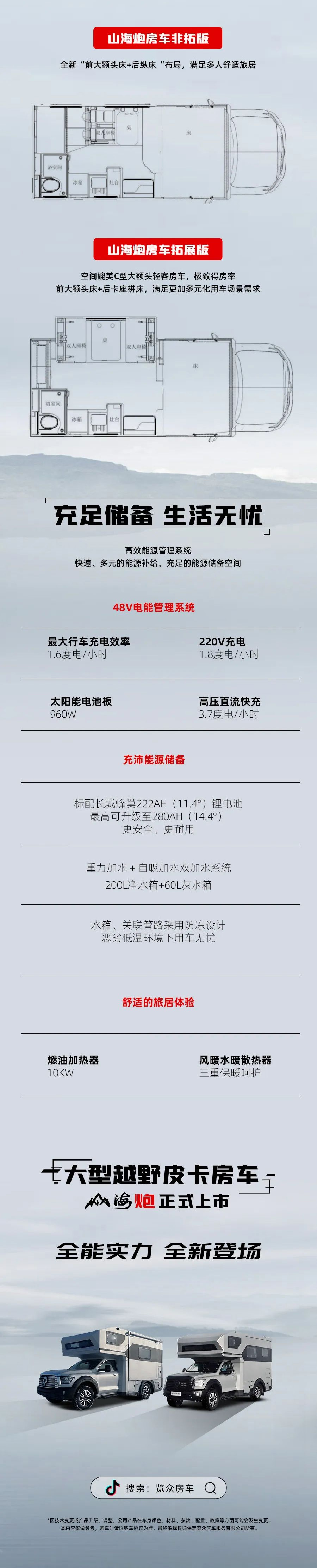 55.8 萬起，山海炮房車正式上市！