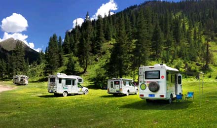 最適合夏季出行的4大打卡地！一定要開著房車去！